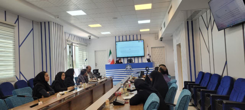 برگزاری جلسه پایش اولیه مستندات اعتباربخشی موسسه‌ای در حوزه خدمات دانشجویی