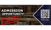 Admission Opportunity